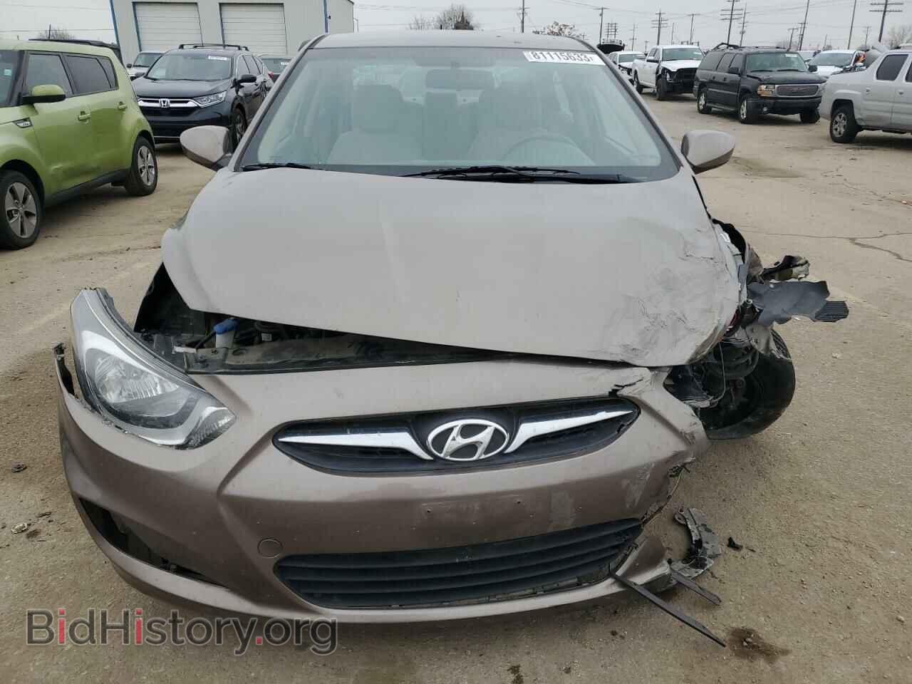 2014 HYUNDAI ACCENT - VIN: KMHCT4AE4EU689395 - Фото 5