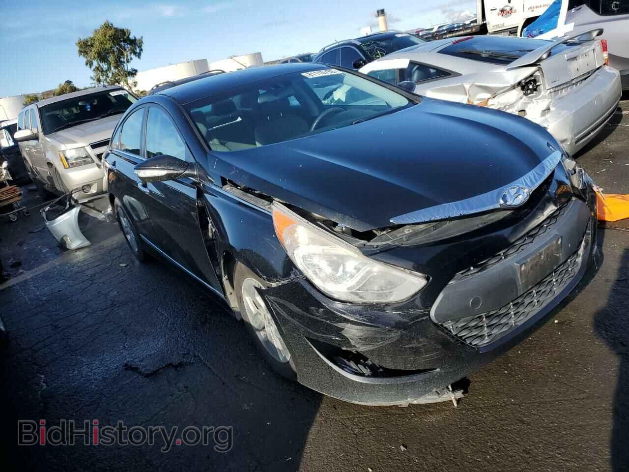 2012 HYUNDAI SONATA - VIN: KMHEC4A42CA060121 - Фото 4