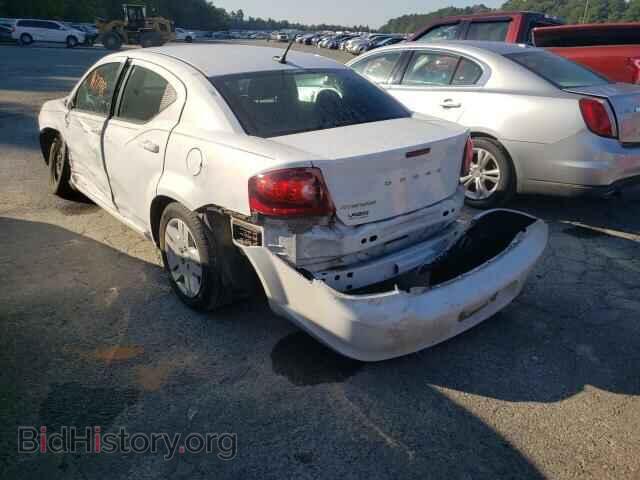 2013 DODGE AVENGER - VIN: 1C3CDZAB5DN547624 - Фото 3