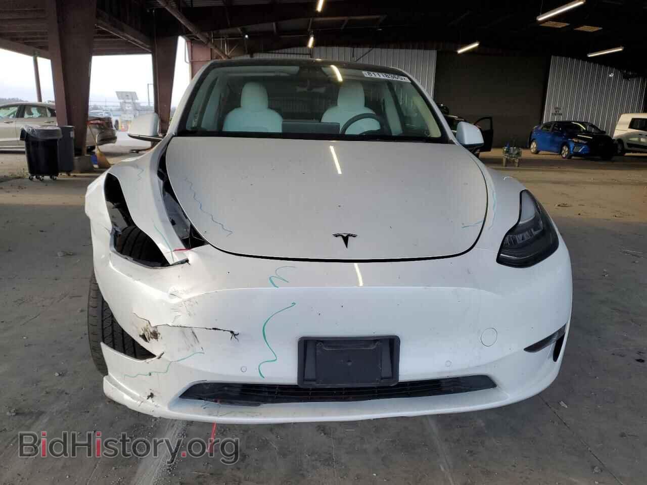 2022 TESLA MODEL Y - VIN: 7SAYGDEE7NF355141 - Фото 5