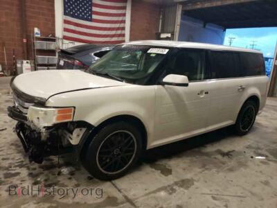 2011 Ford FLEX SEL, white — VIN 2FMGK5CC0BBD16846, Copart