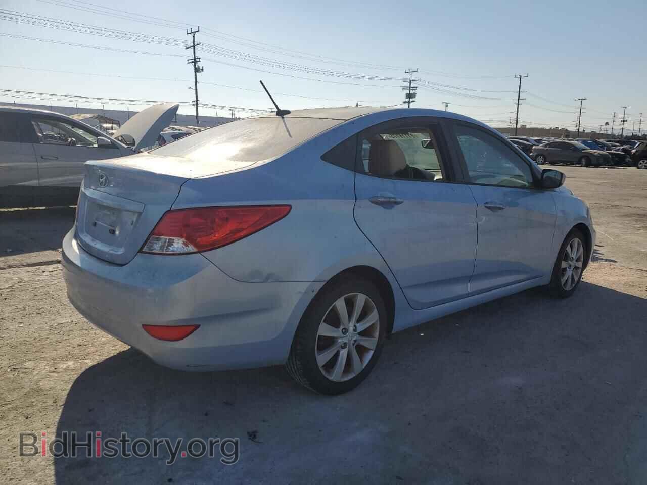 2012 HYUNDAI ACCENT - VIN: KMHCU4AE2CU256801 - Фото 3
