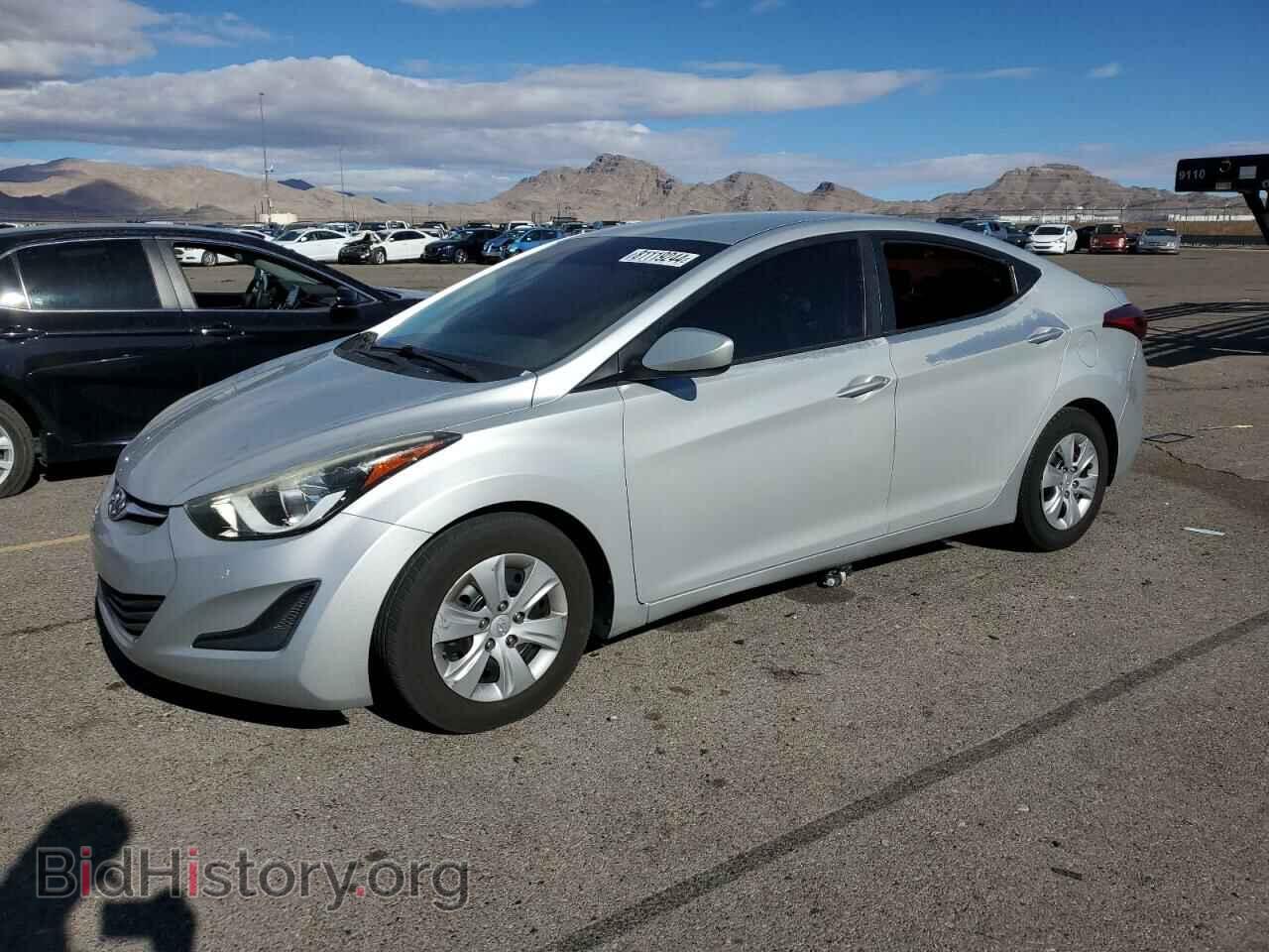 Фотография 5NPDH4AE5GH697173 - HYUNDAI ELANTRA 2016