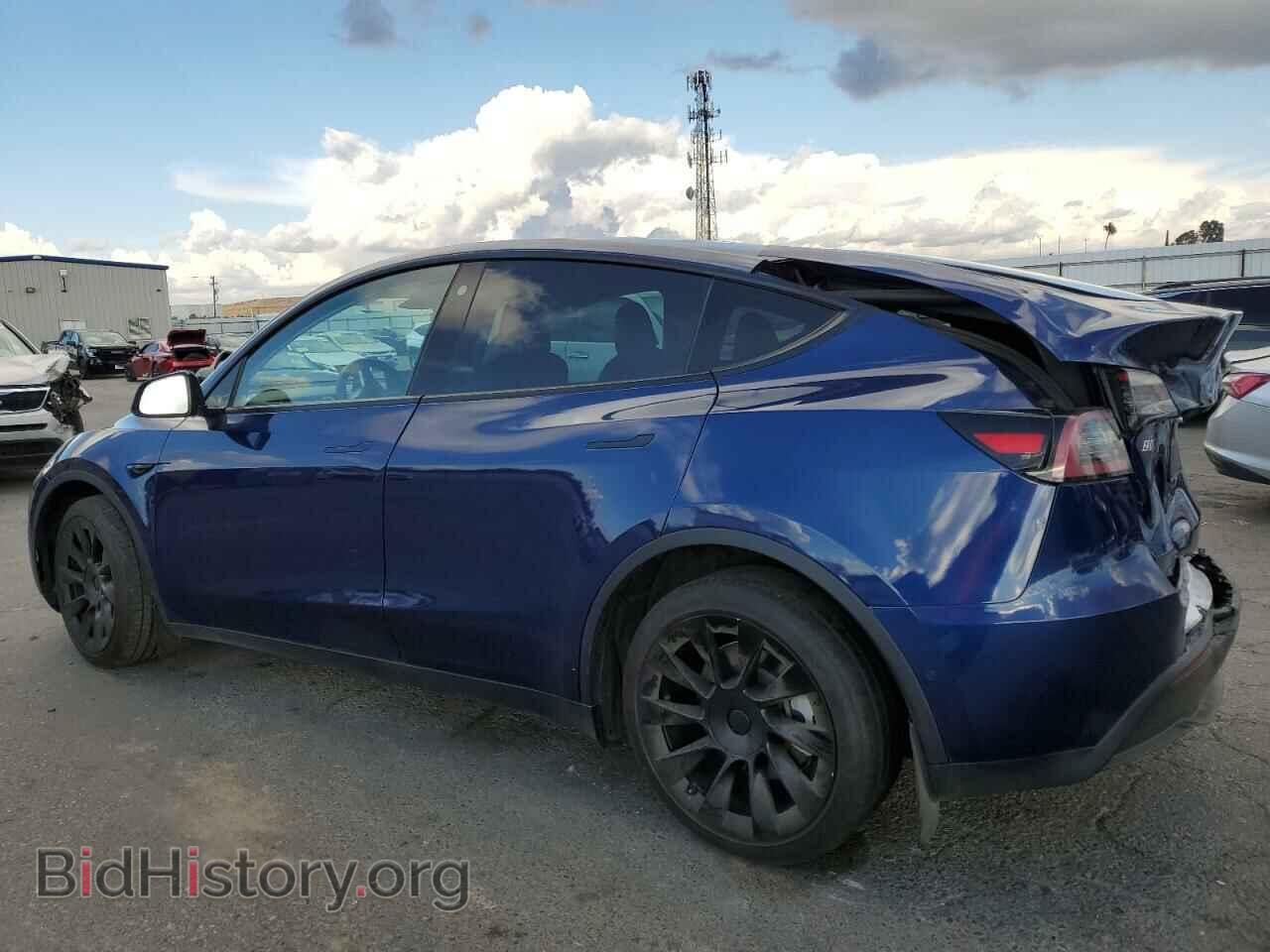 2022 TESLA MODEL Y - VIN: 7SAYGDEE6NF386736 - Фото 2