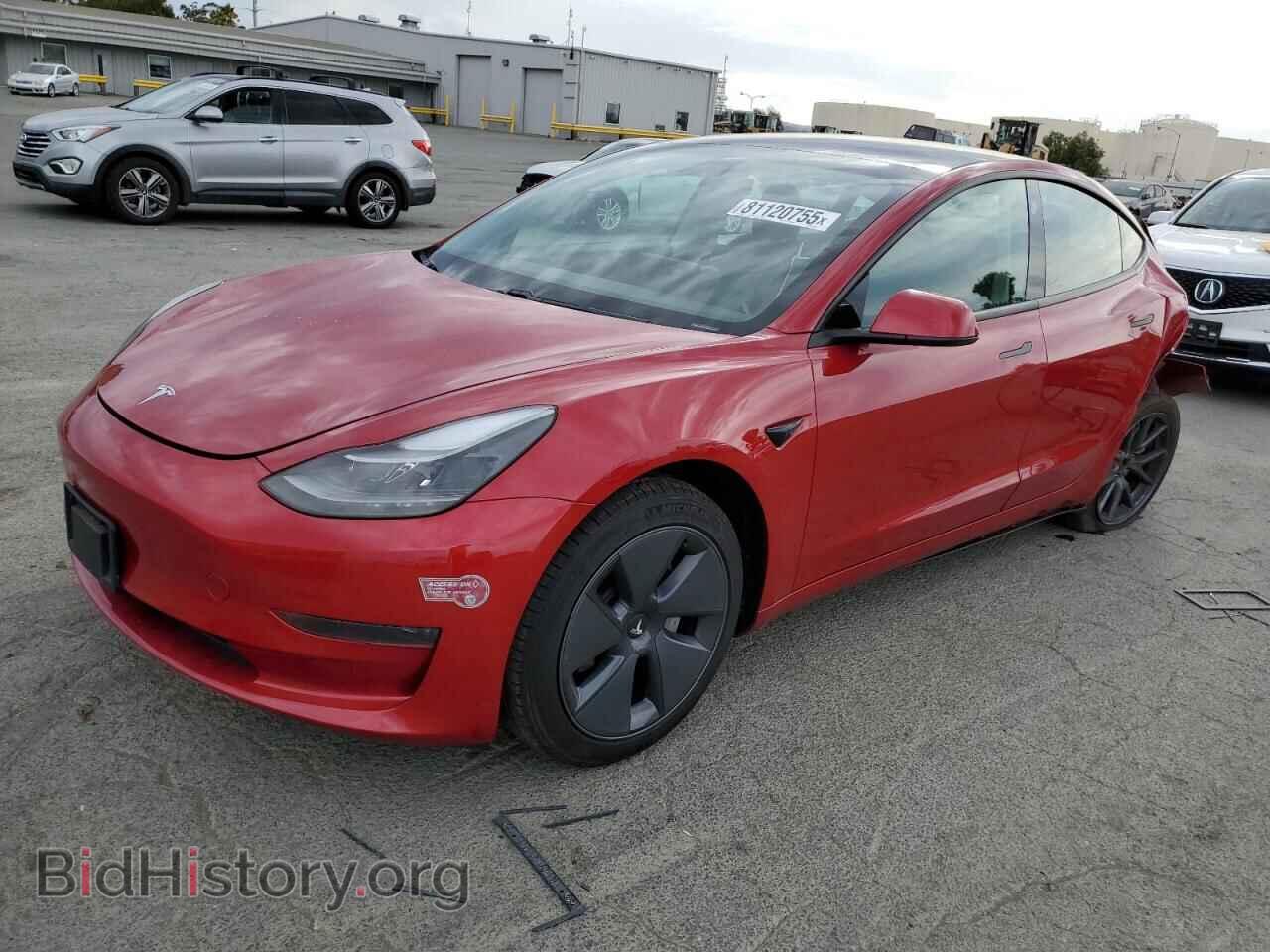 Photo 5YJ3E1EA7MF868266 - TESLA MODEL 3 2021