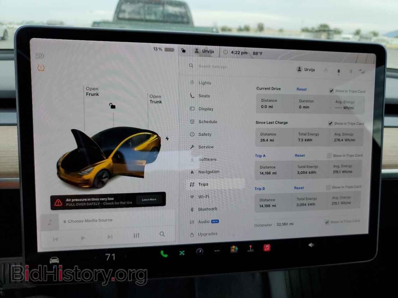 2021 TESLA MODEL 3 - VIN: 5YJ3E1EA7MF868266 - Фото 9
