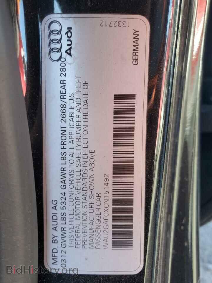 2012 AUDI A7 - VIN: WAU2GAFCXCN151492 - Фото 12