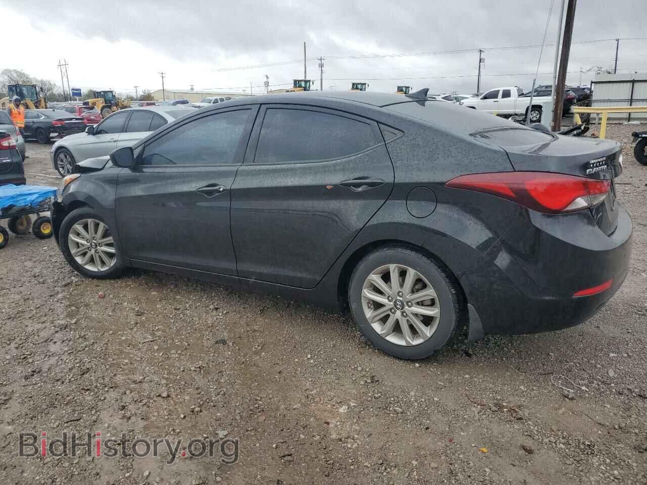 2014 HYUNDAI ELANTRA - VIN: 5NPDH4AE4EH532972 - Фото 2