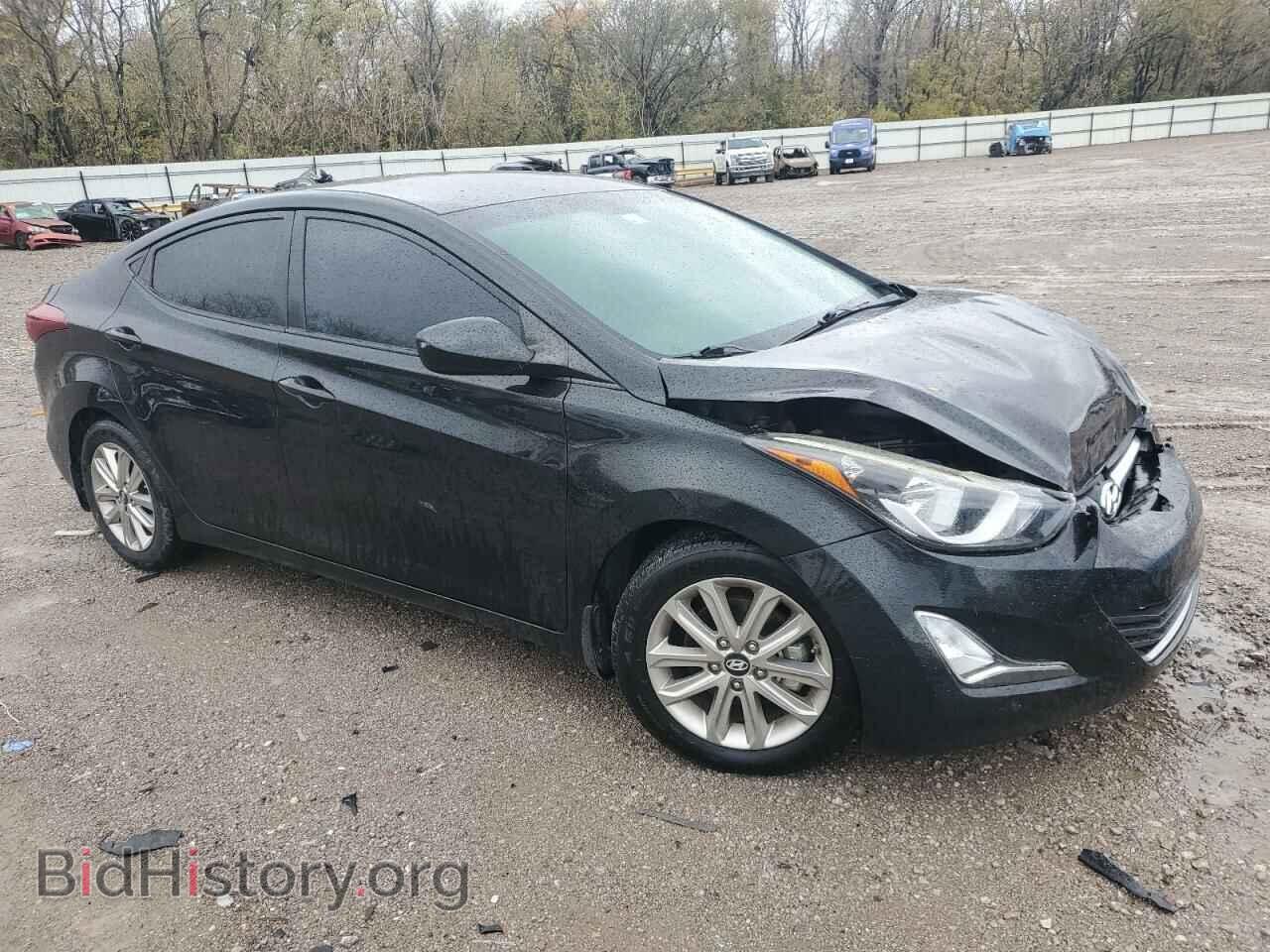 2014 HYUNDAI ELANTRA - VIN: 5NPDH4AE4EH532972 - Фото 4