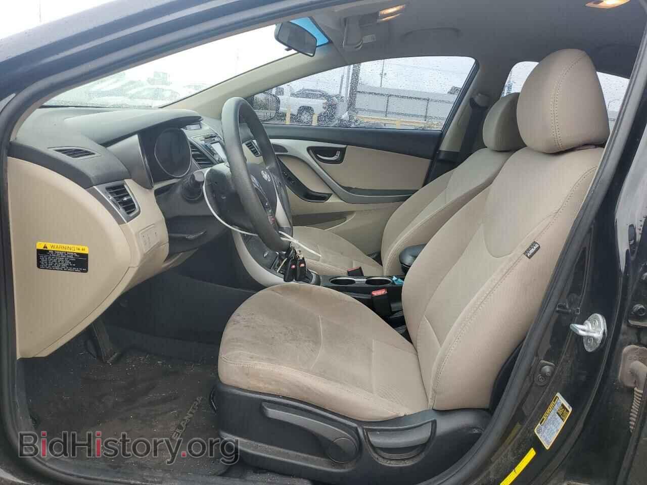 2014 HYUNDAI ELANTRA - VIN: 5NPDH4AE4EH532972 - Фото 7