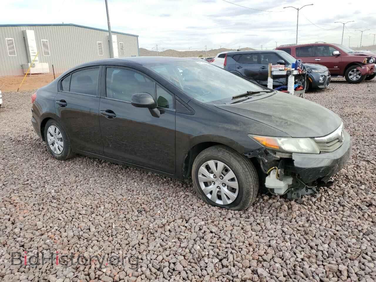 2012 HONDA CIVIC - VIN: 2HGFB2F53CH308915 - Фото 4
