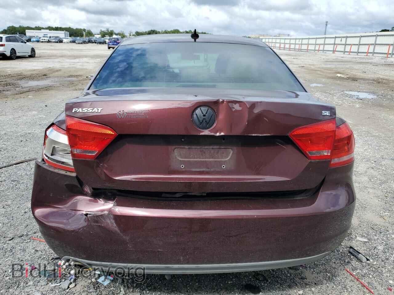 2012 VOLKSWAGEN PASSAT - VIN: 1VWBP7A35CC088520 - Фото 6