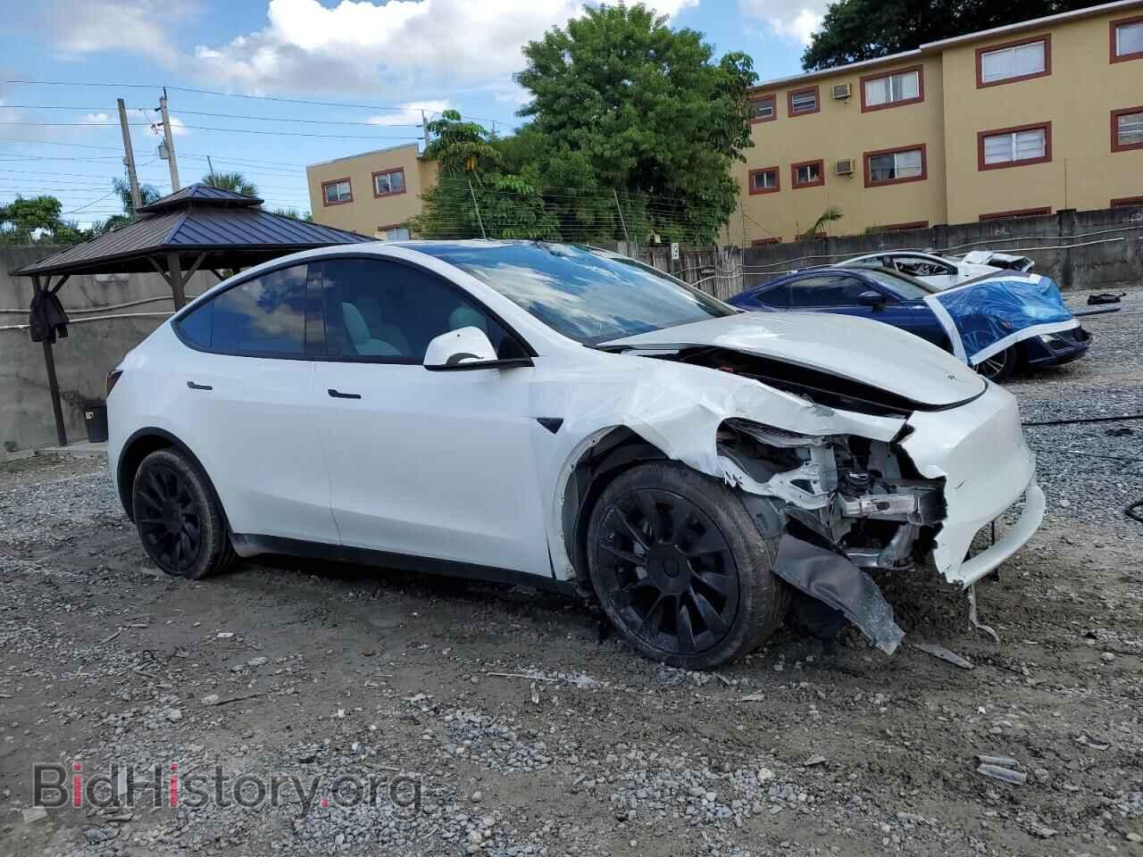 2021 TESLA MODEL Y - VIN: 5YJYGDEE8MF092993 - Photo 4