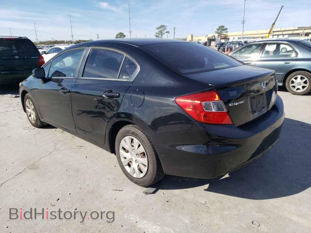 2012 HONDA CIVIC - VIN: 19XFB2F5XCE047339 - Фото 2