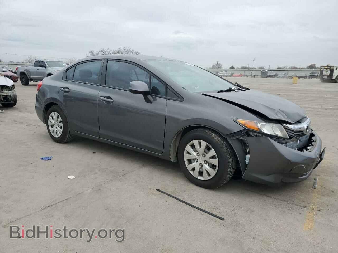 2012 HONDA CIVIC - VIN: 2HGFB2F51CH585398 - Фото 4