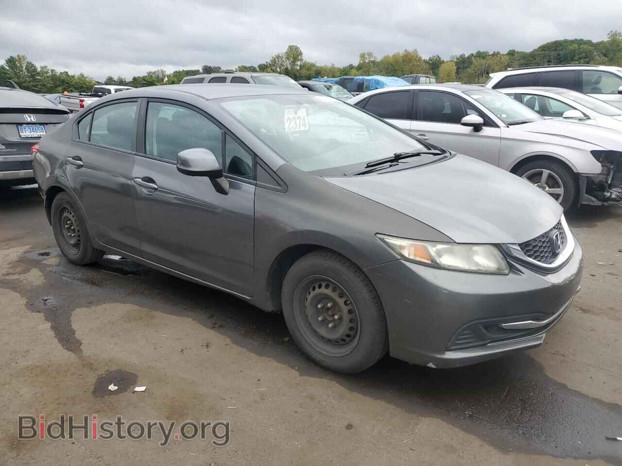 2013 HONDA CIVIC - VIN: 19XFB2F58DE211169 - Фото 4