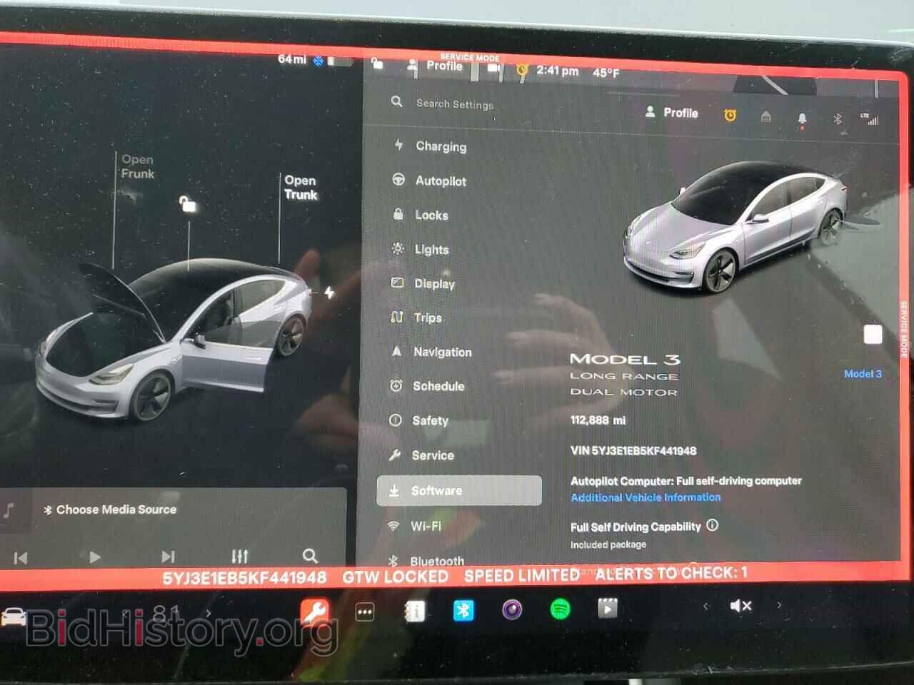 2019 TESLA MODEL 3 - VIN: 5YJ3E1EB5KF441948 - Photo 9