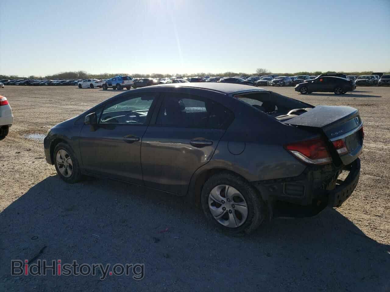 2013 HONDA CIVIC - VIN: 2HGFB2F50DH545301 - Фото 2