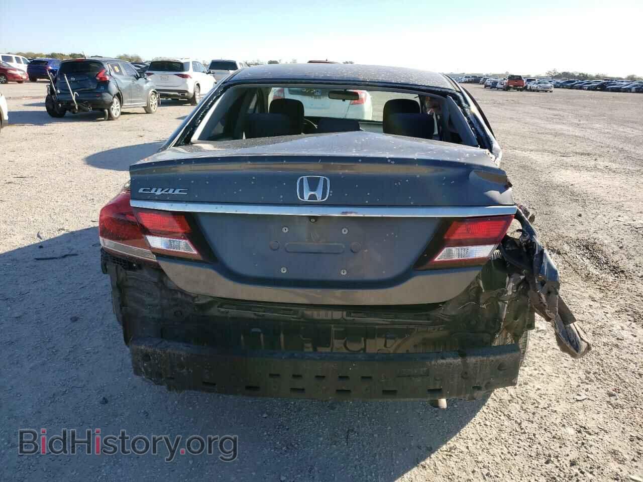 2013 HONDA CIVIC - VIN: 2HGFB2F50DH545301 - Фото 6