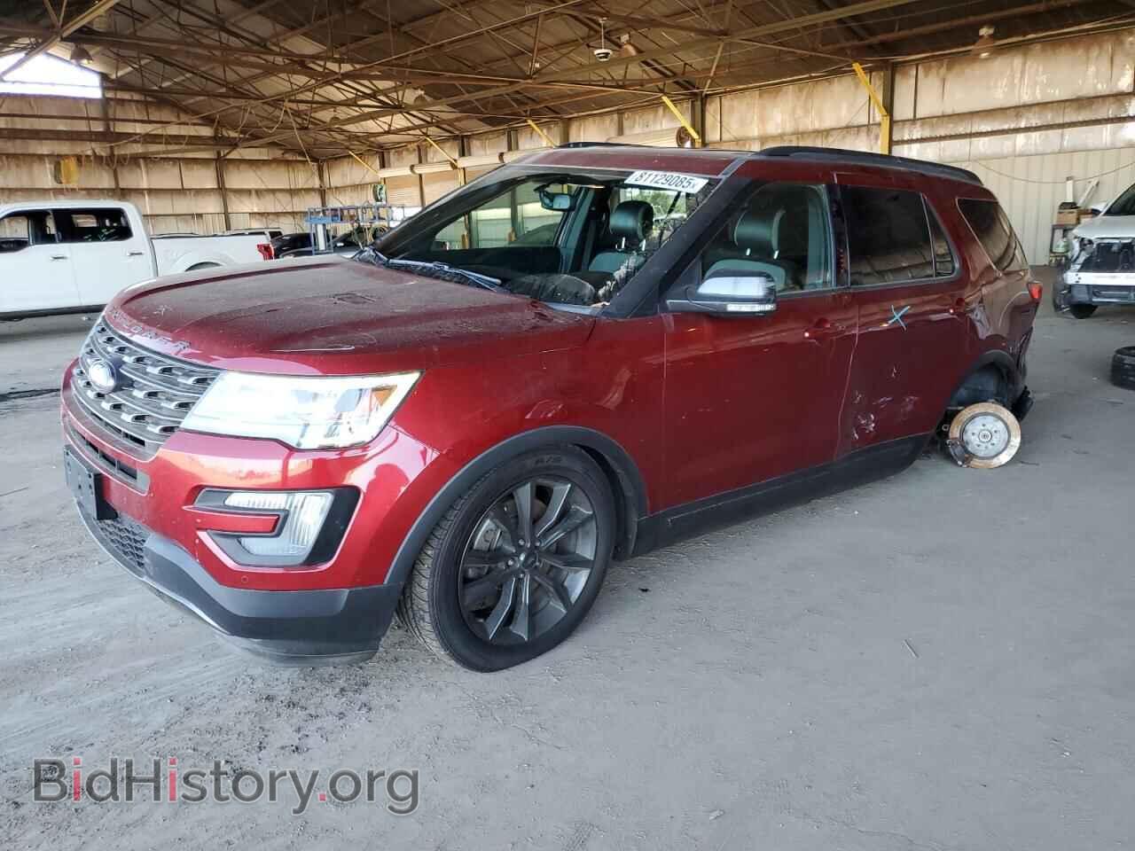 Фотография 1FM5K8D86HGB13352 - FORD EXPLORER 2017