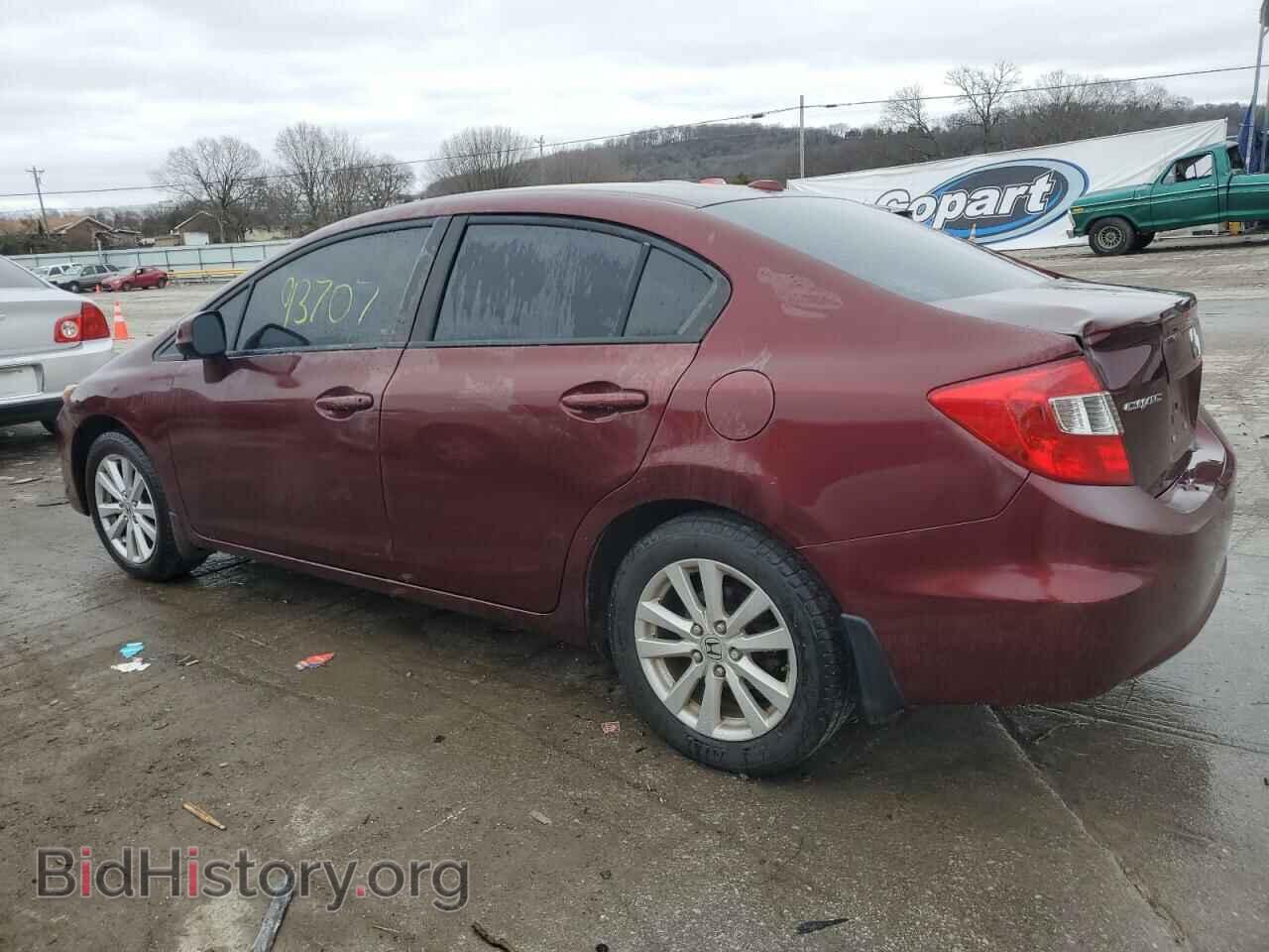 2012 HONDA CIVIC - VIN: 19XFB2F93CE053728 - Фото 2
