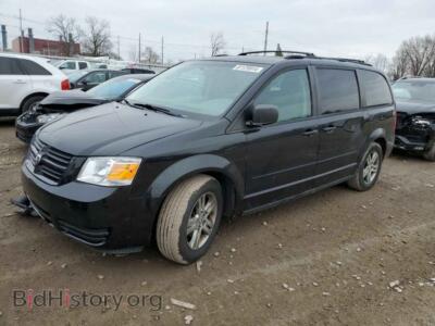 2010 Dodge CARAVAN SE, black — VIN 2D4RN4DE3AR349234, Copart