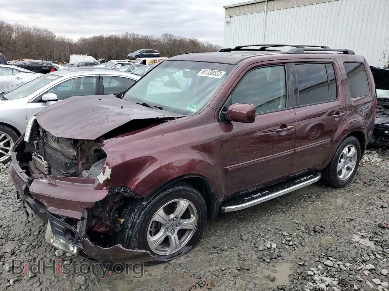 Фотография 5FNYF4H75CB028800 - HONDA PILOT 2012