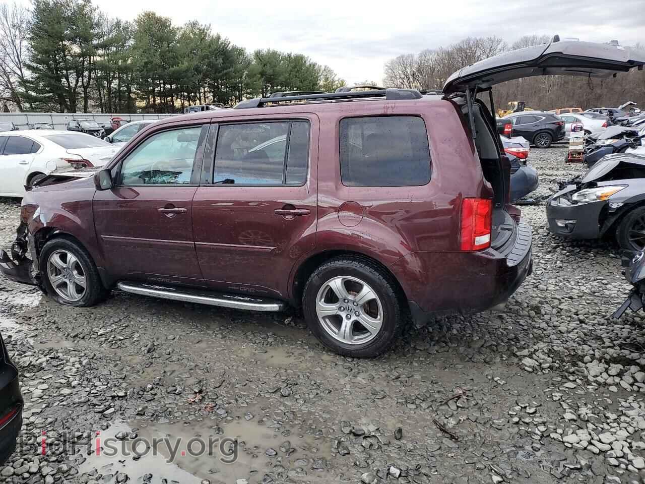 2012 HONDA PILOT - VIN: 5FNYF4H75CB028800 - Фото 2