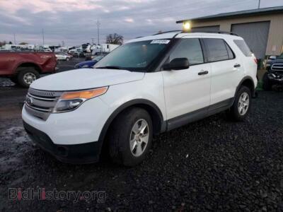 2013 Ford EXPLORER, белый — VIN 1FM5K8B85DGA76338, Copart