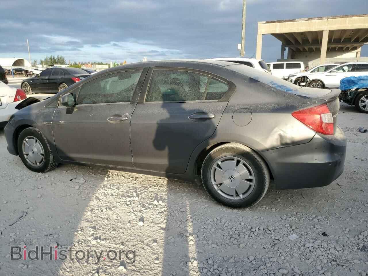 2012 HONDA CIVIC - VIN: 2HGFB2F67CH557310 - Фото 2
