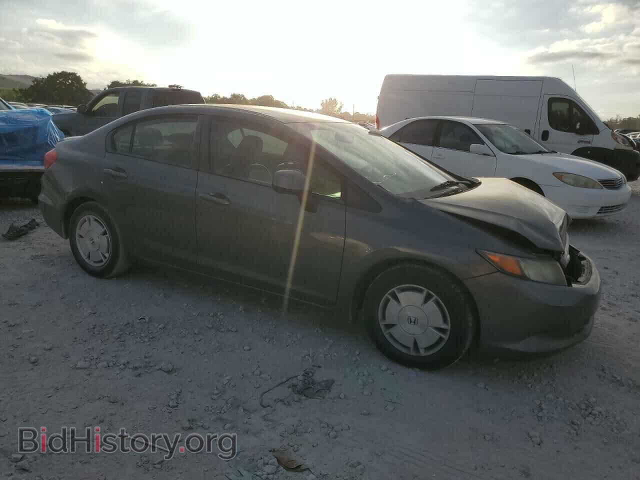 2012 HONDA CIVIC - VIN: 2HGFB2F67CH557310 - Фото 4