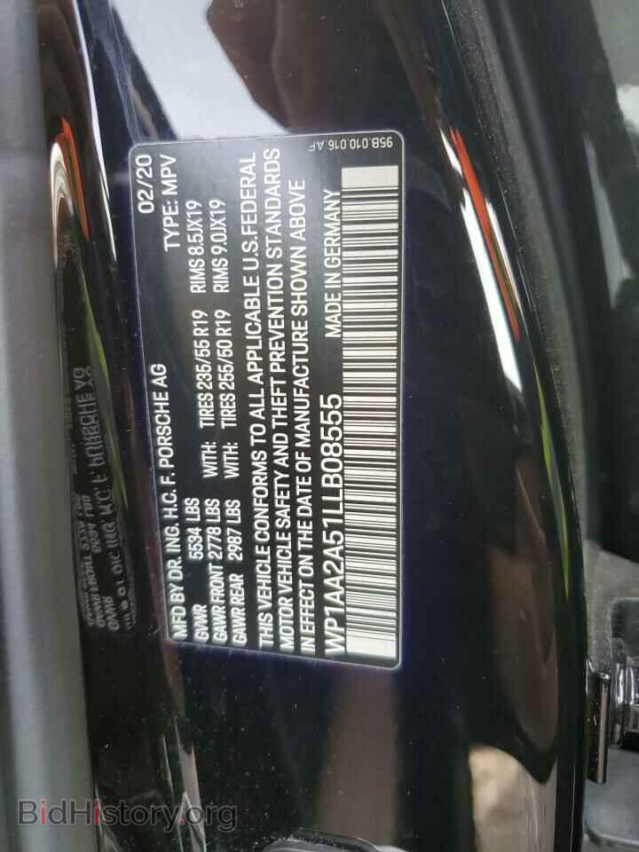 2020 PORSCHE MACAN - VIN: WP1AA2A51LLB08555 - Фото 12