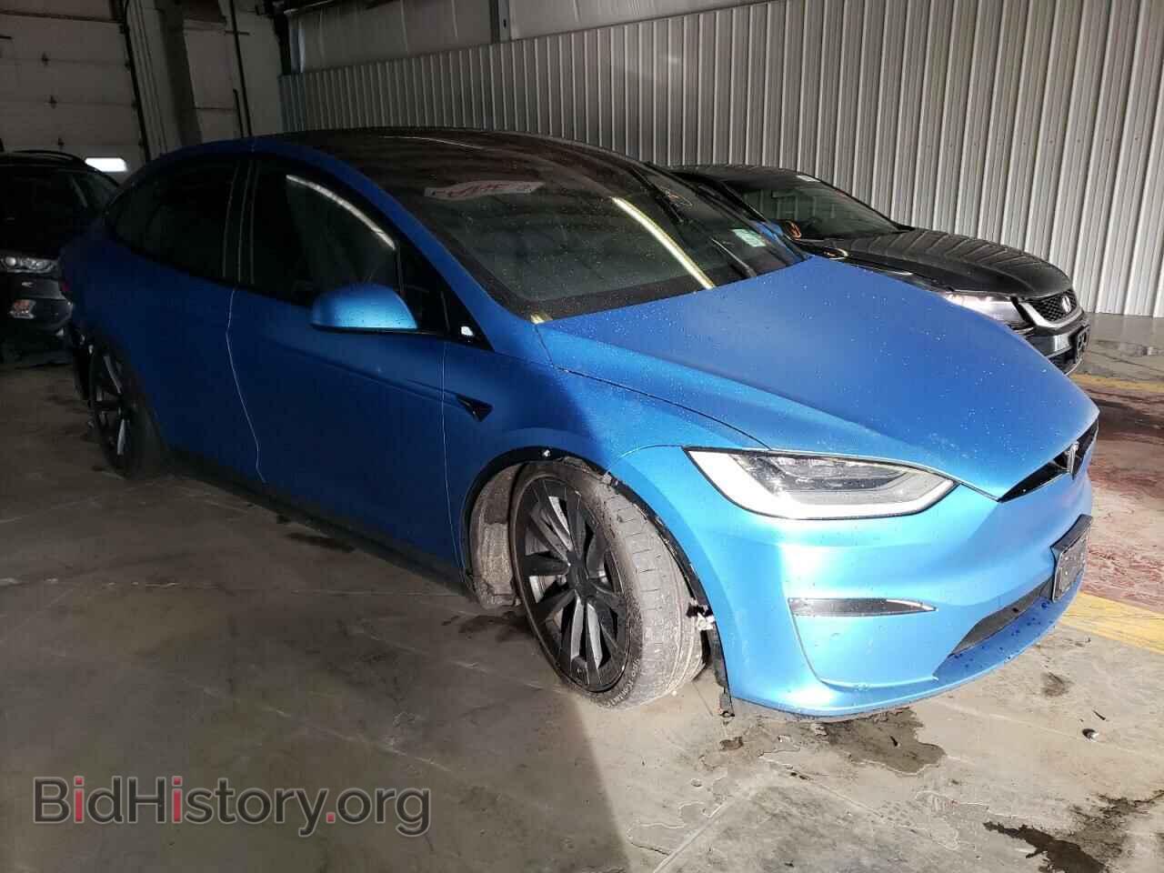 2022 TESLA MODEL X - VIN: 7SAXCBE64NF330167 - Фото 4