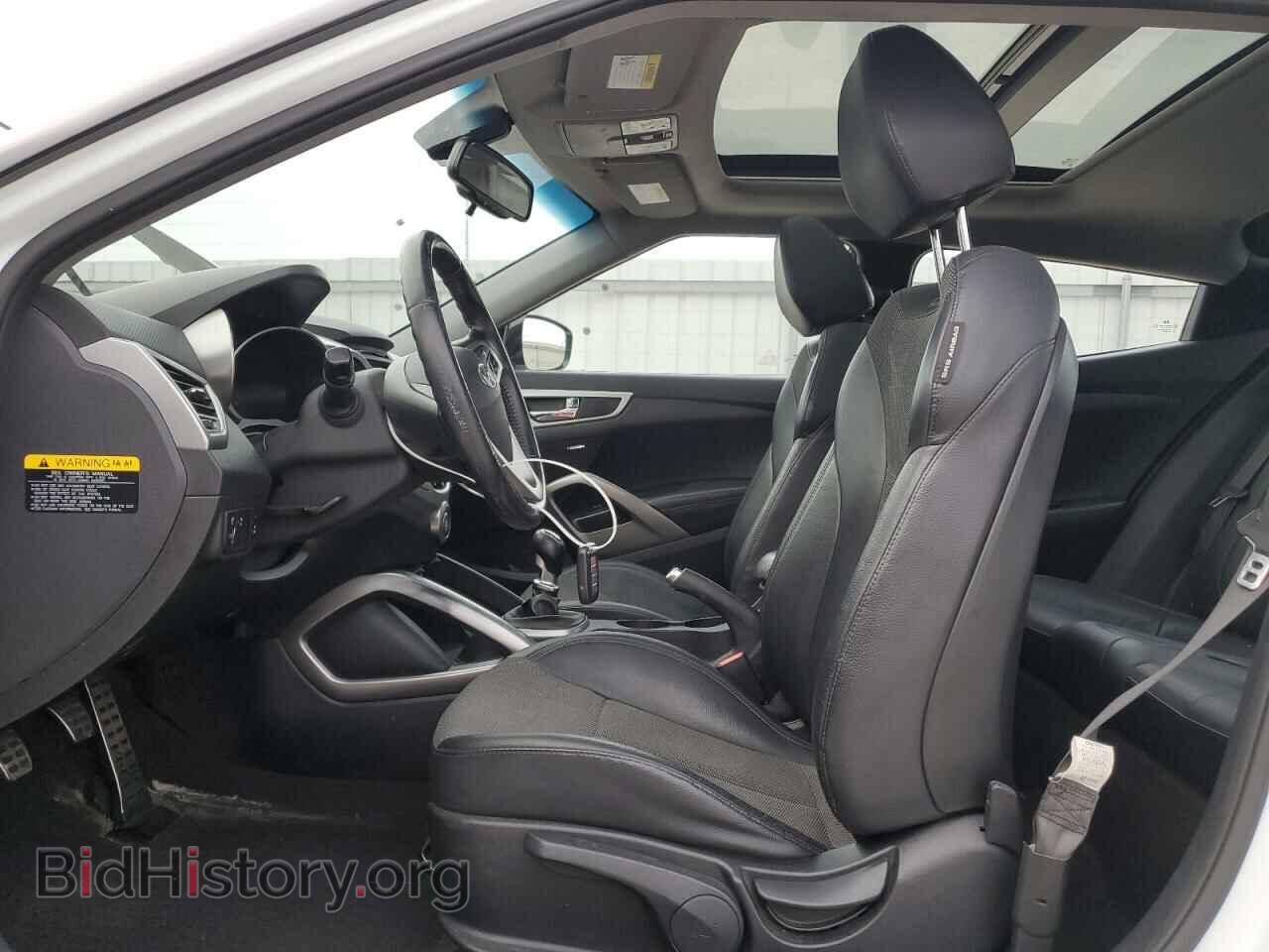 2014 HYUNDAI VELOSTER - VIN: KMHTC6ADXEU184741 - Фото 7