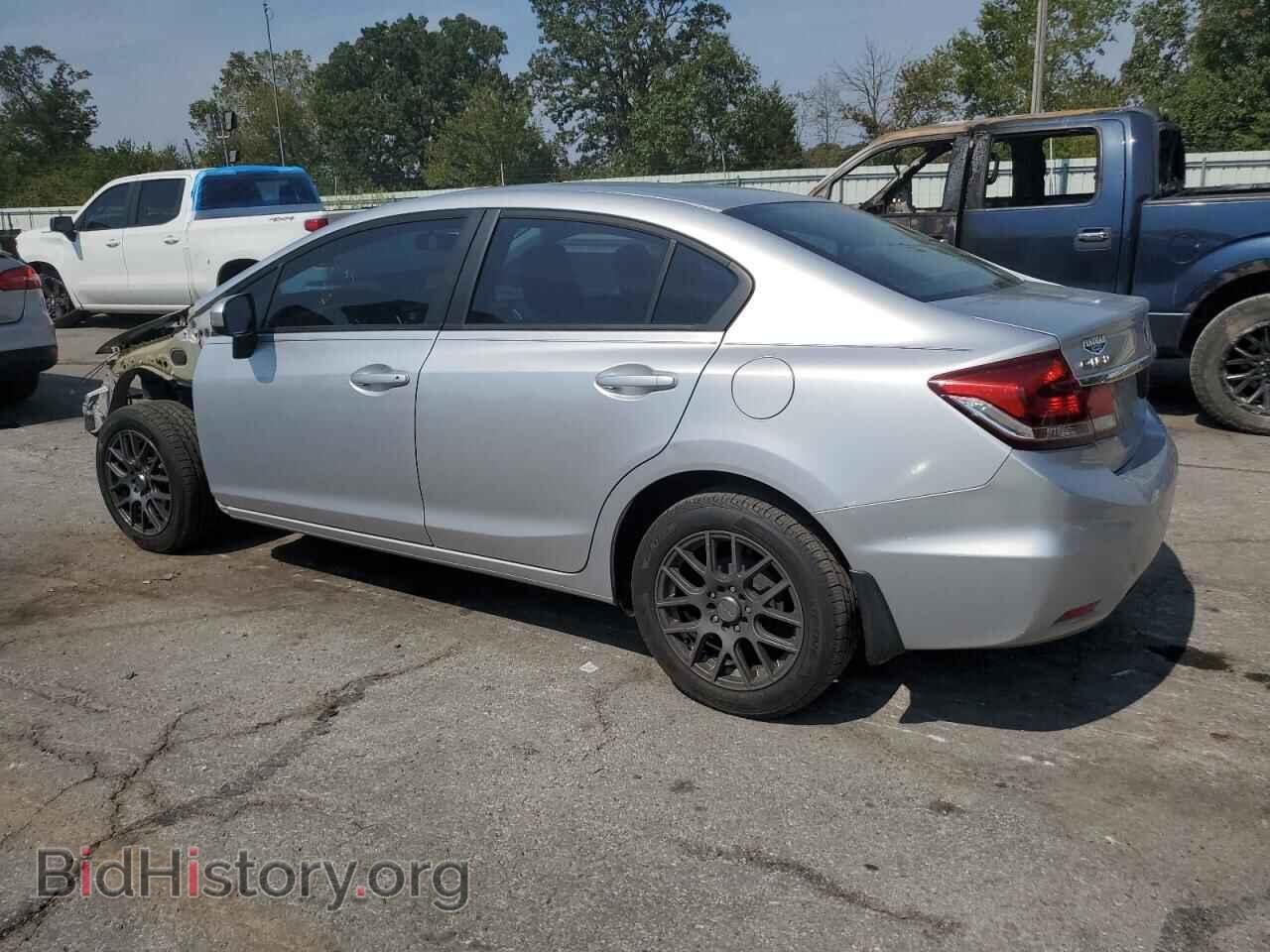 2014 HONDA CIVIC - VIN: 2HGFB2F51EH527343 - Фото 2