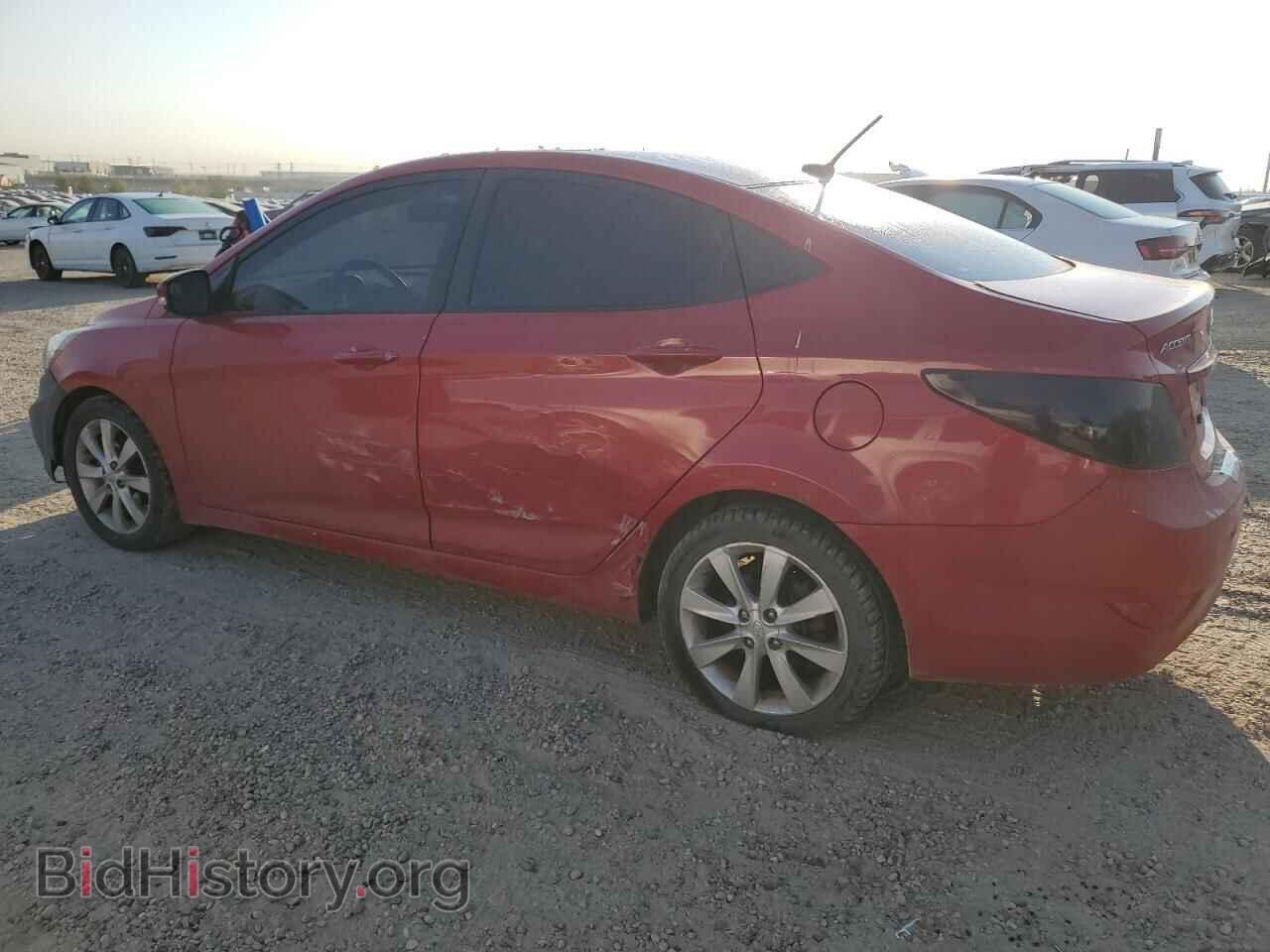 2013 HYUNDAI ACCENT - VIN: KMHCU4AE1DU291640 - Фото 2