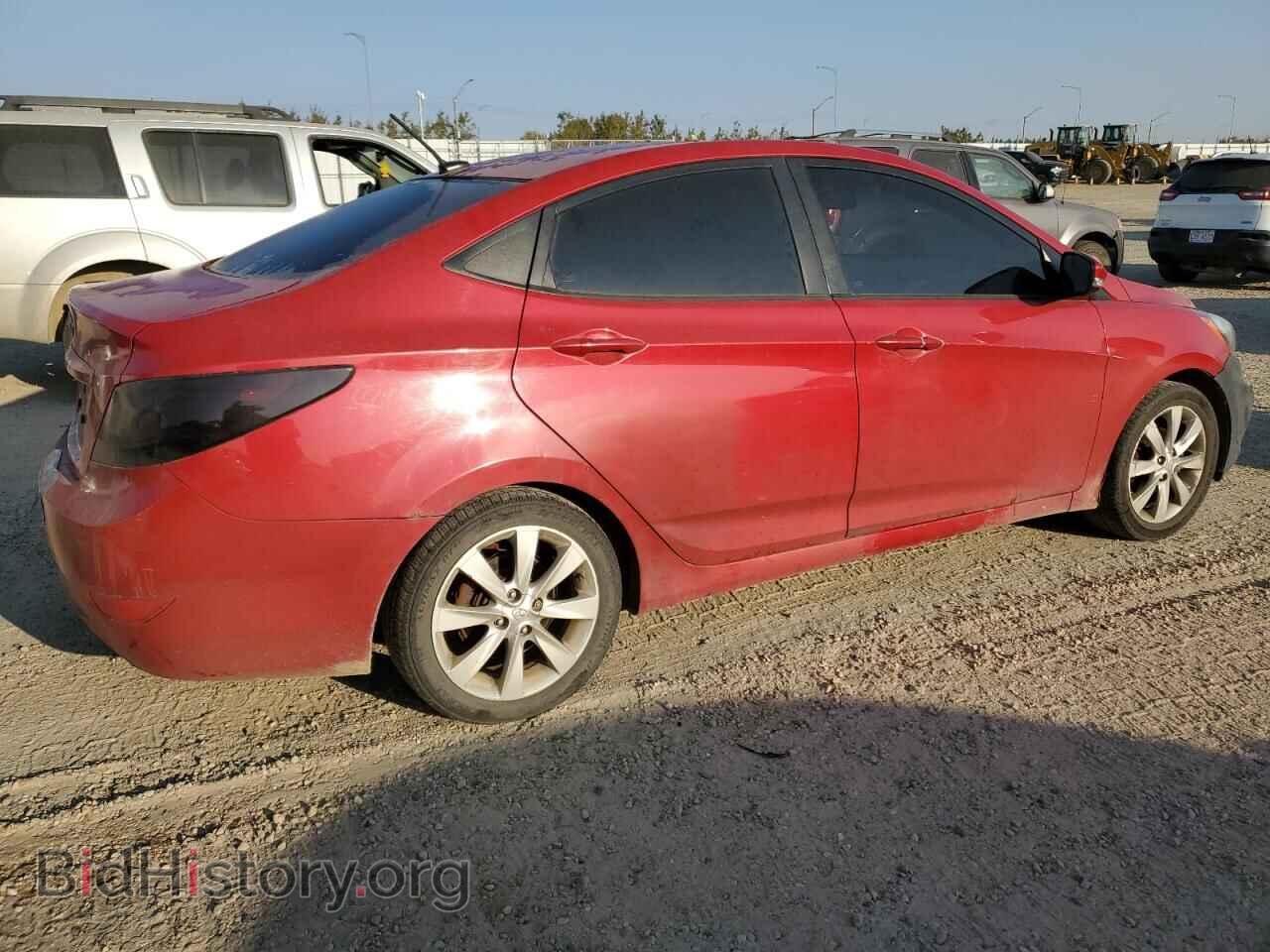 2013 HYUNDAI ACCENT - VIN: KMHCU4AE1DU291640 - Фото 3