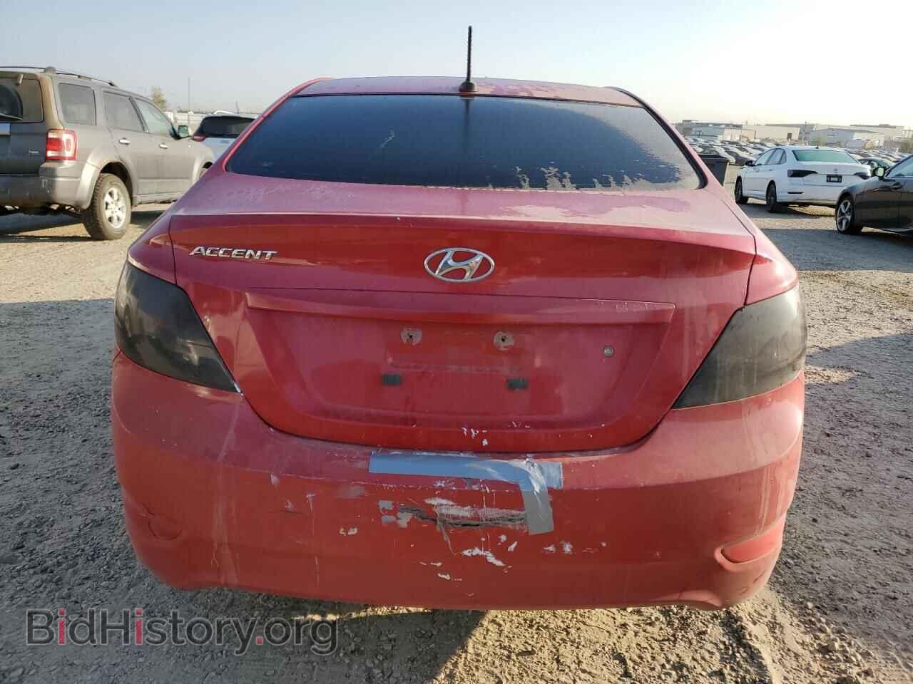 2013 HYUNDAI ACCENT - VIN: KMHCU4AE1DU291640 - Фото 6