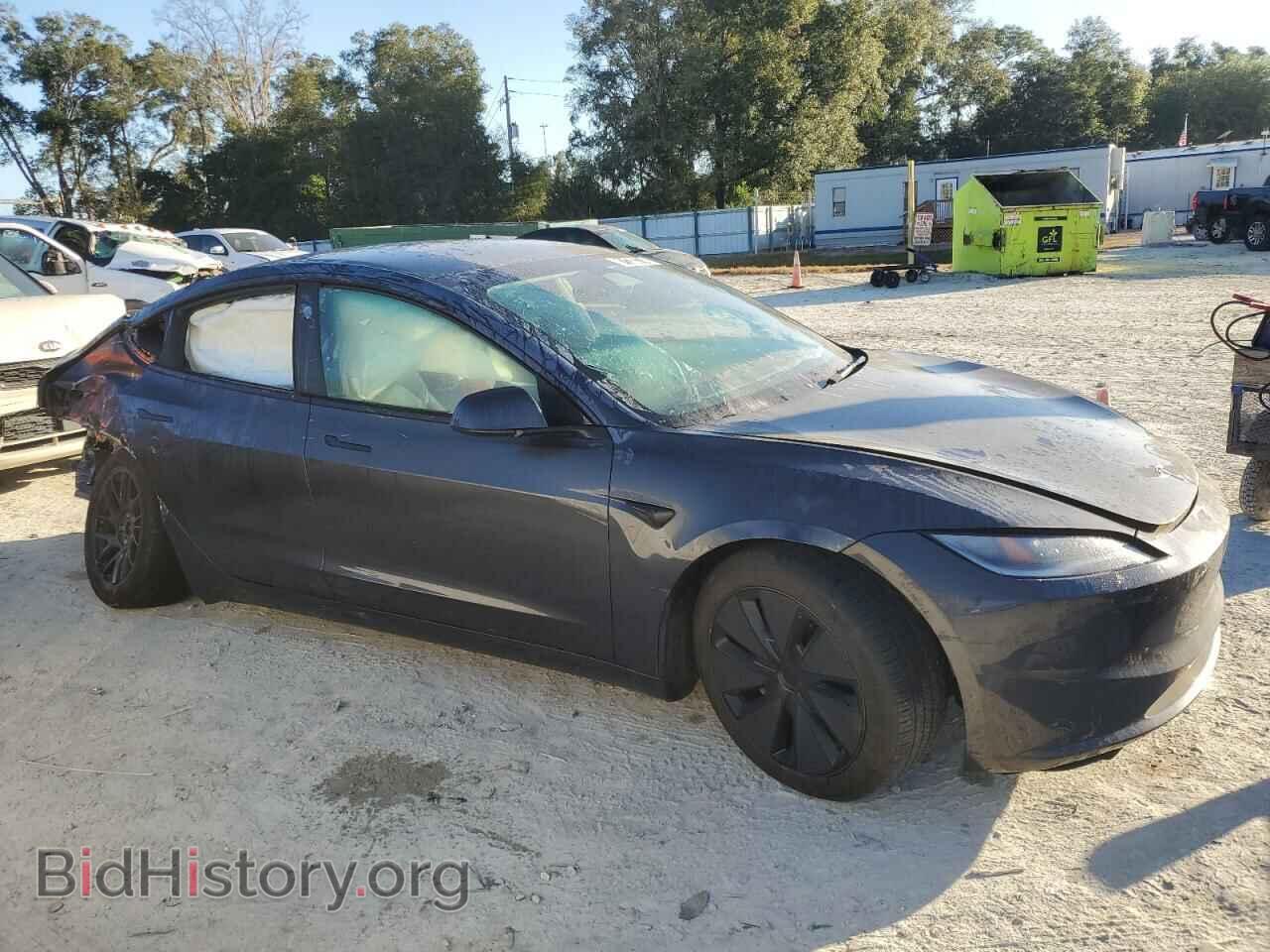2024 TESLA MODEL 3 - VIN: 5YJ3E1EB7RF744675 - Фото 4