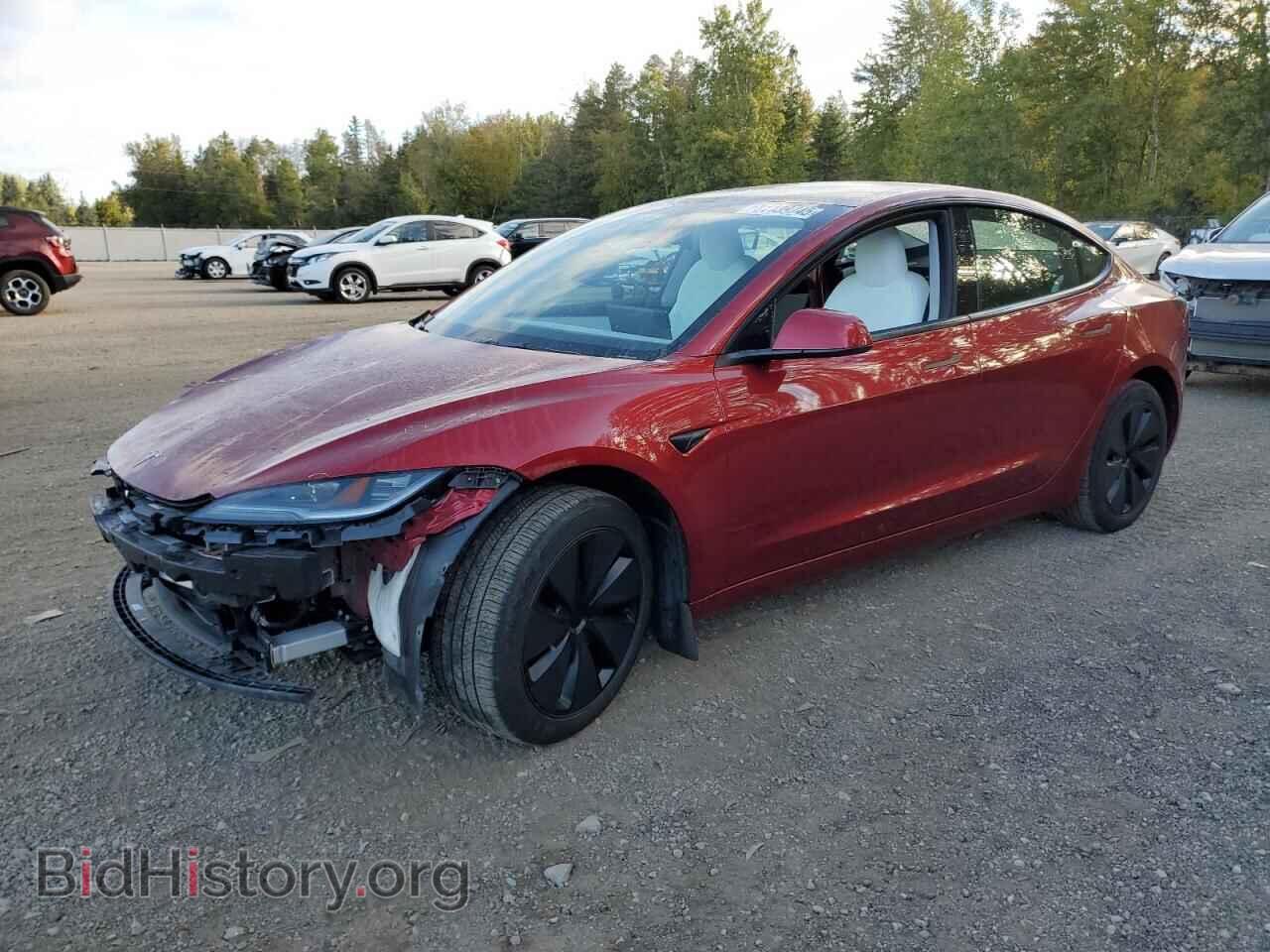 Photo LRW3E7FA9RC136319 - TESLA MODEL 3 2024