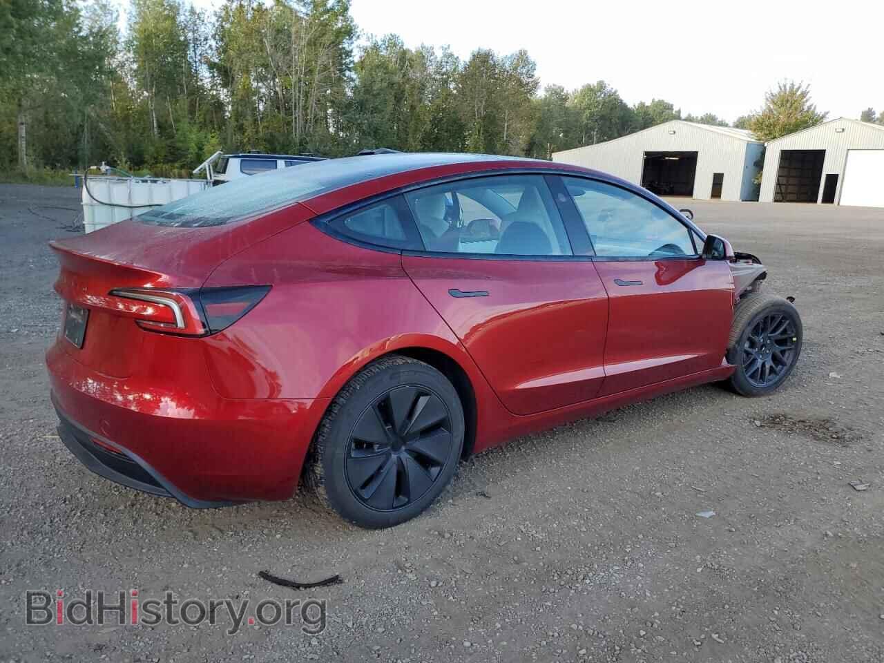 2024 TESLA MODEL 3 - VIN: LRW3E7FA9RC136319 - Photo 3