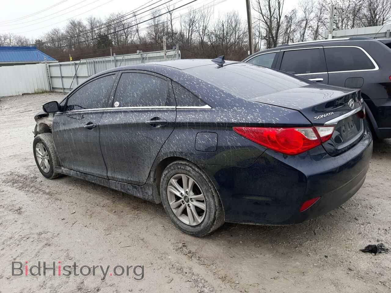 2014 HYUNDAI SONATA - VIN: 5NPEB4ACXEH878173 - Фото 2