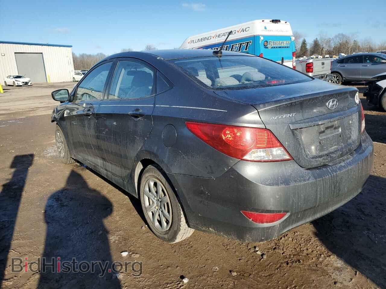 2013 HYUNDAI ACCENT - VIN: KMHCT4AEXDU398589 - Фото 2