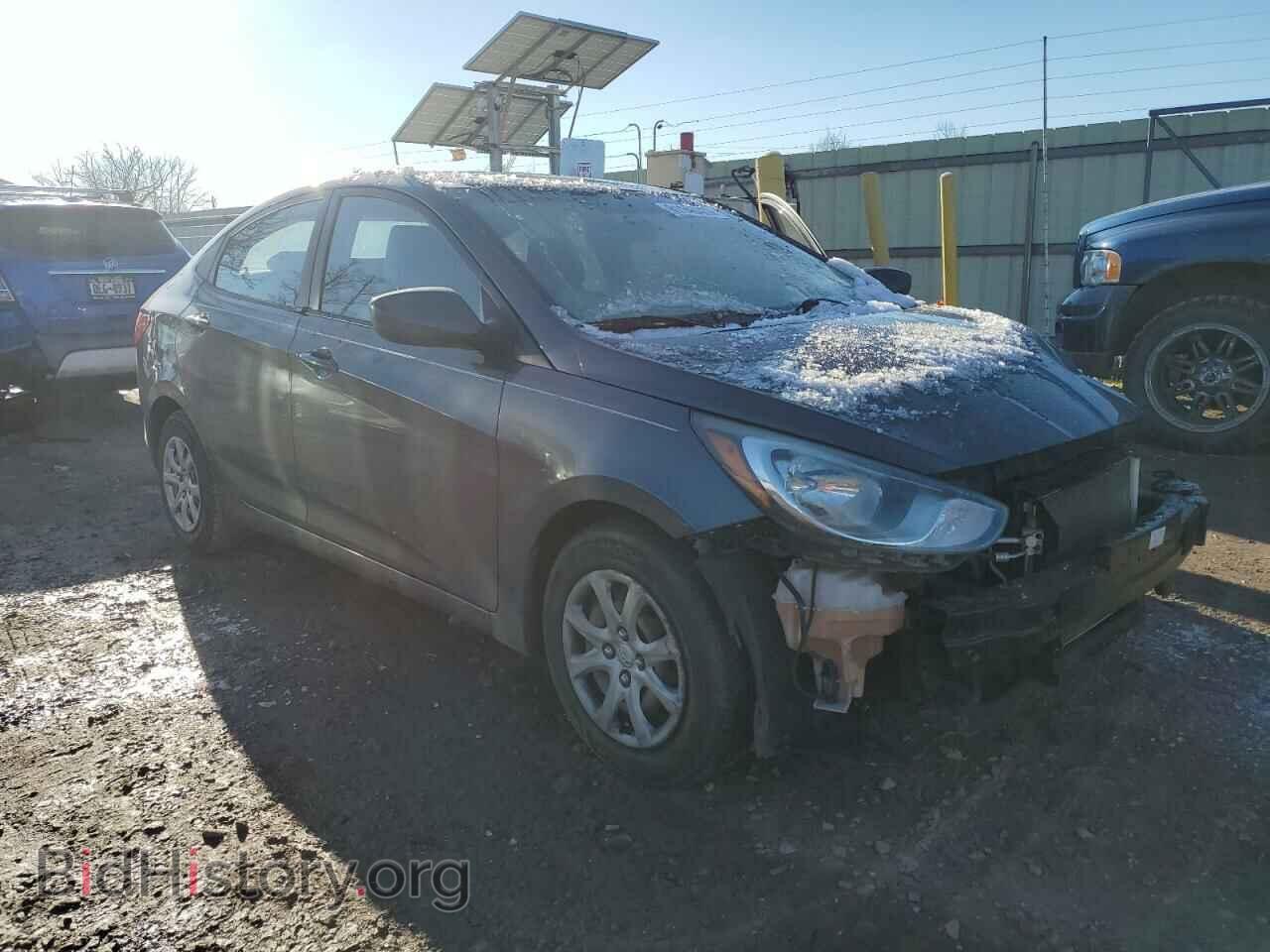 2013 HYUNDAI ACCENT - VIN: KMHCT4AEXDU398589 - Фото 4