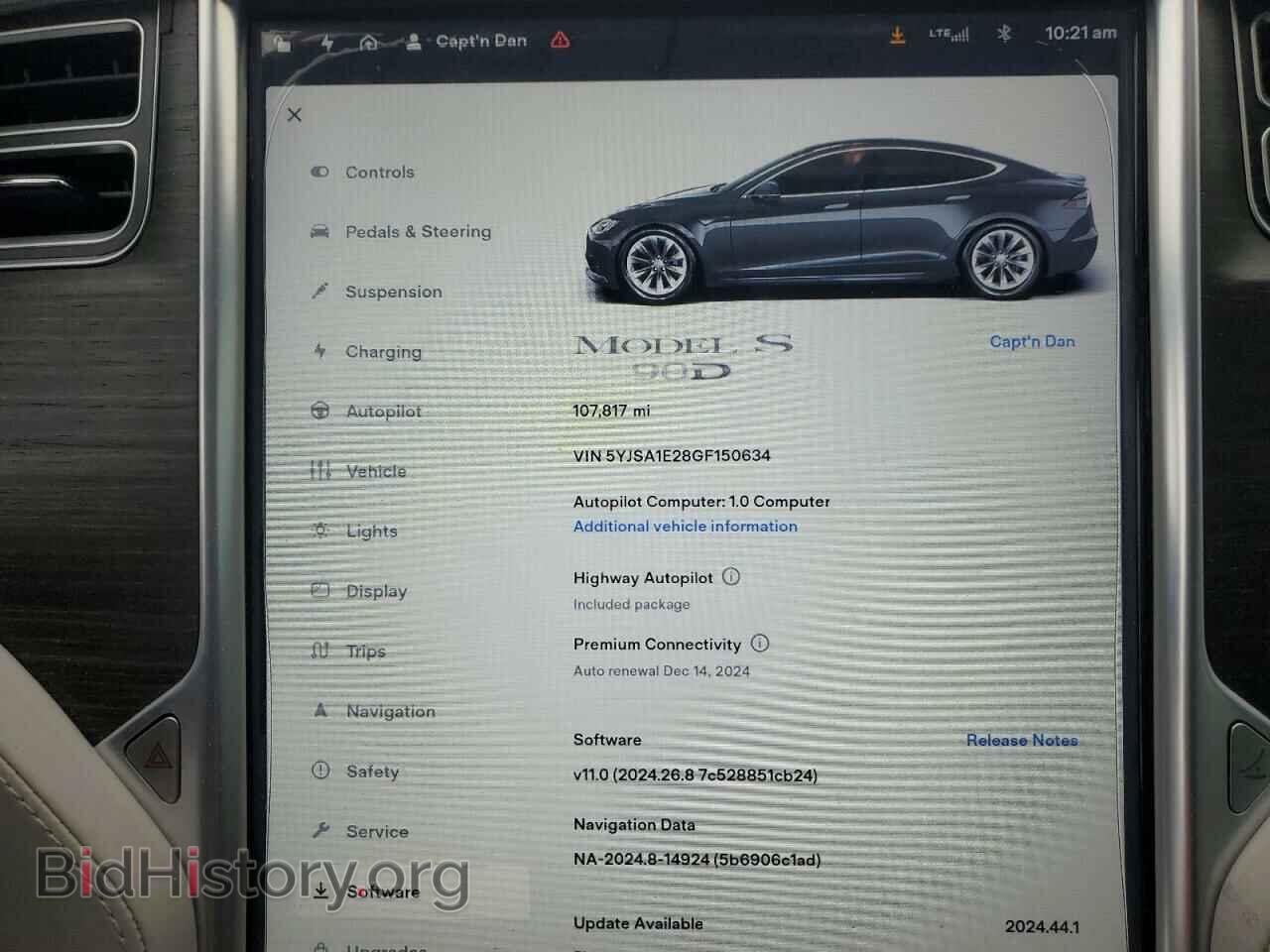 2016 TESLA MODEL S - VIN: 5YJSA1E28GF150634 - Photo 9