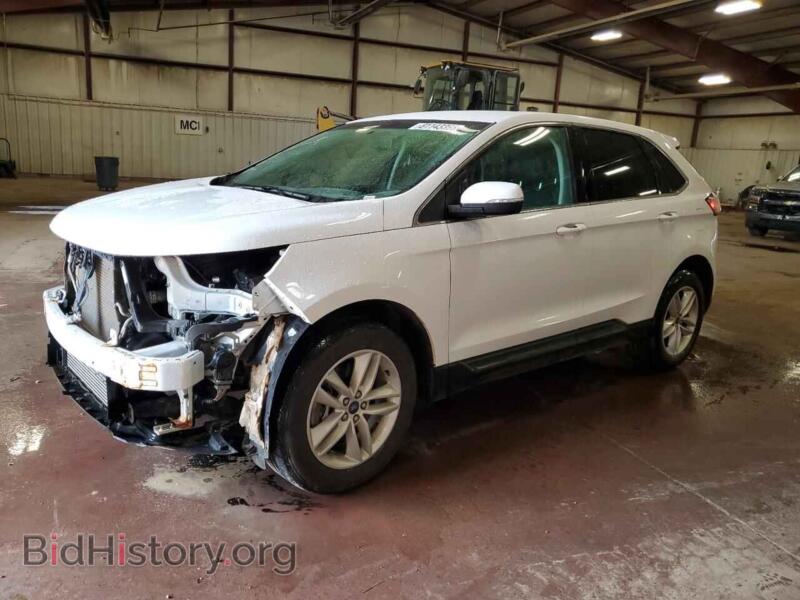 2018 Ford EDGE SEL (VIN 2FMPK4J99JBC15420) — photo 1 of 16, Copart, damage: front end