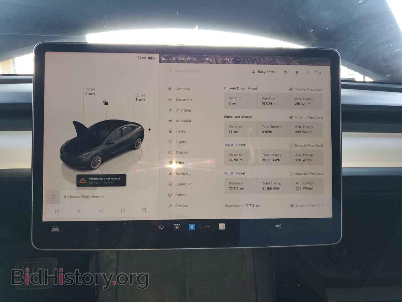 2022 TESLA MODEL 3 - VIN: 5YJ3E1EB9NF347849 - Photo 9