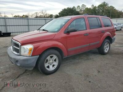 2006 Dodge DURANGO SXT, красный — VIN 1D4HD38K96F115798, Copart