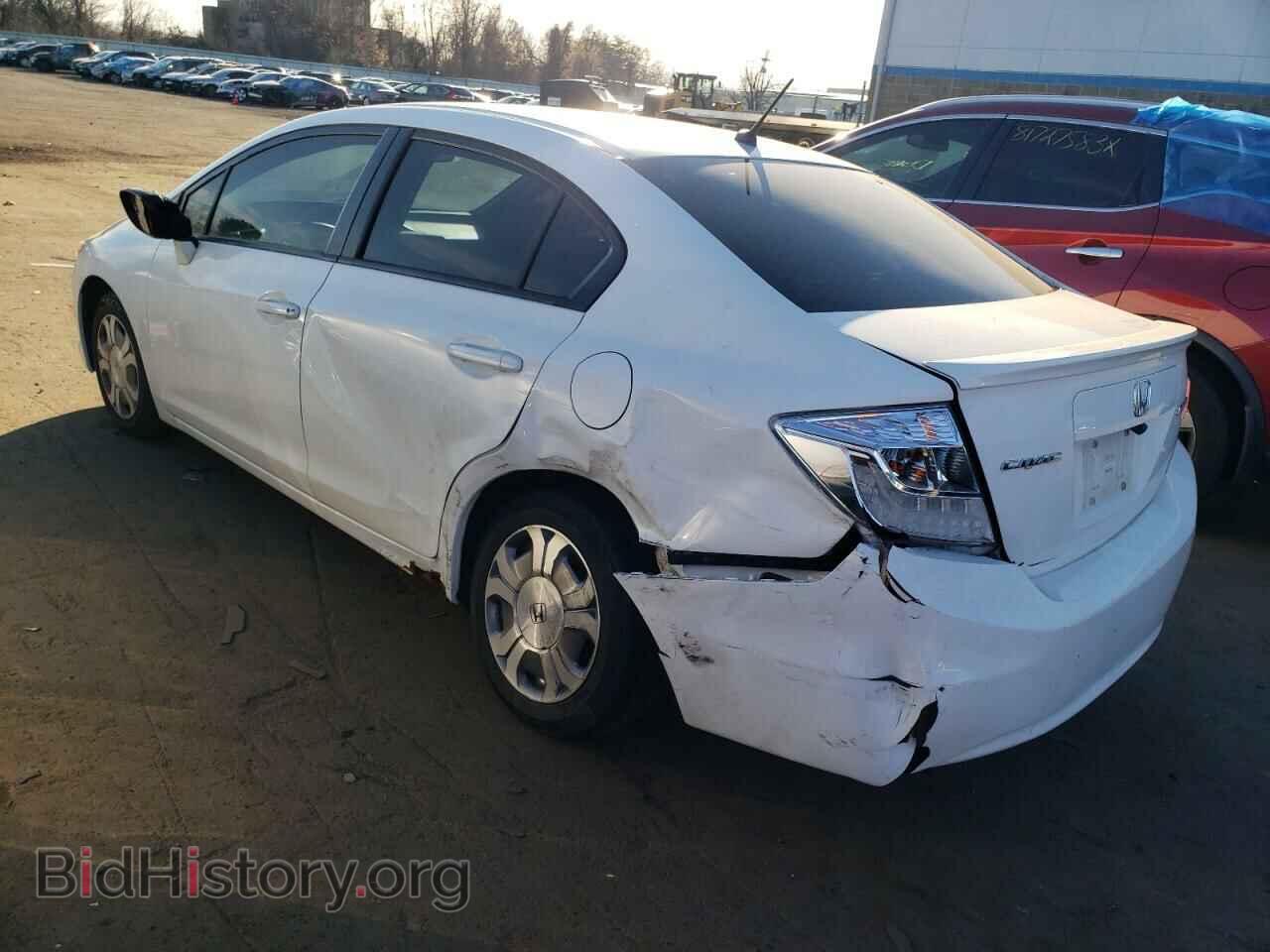 2012 HONDA CIVIC - VIN: JHMFB4F28CS009699 - Фото 2