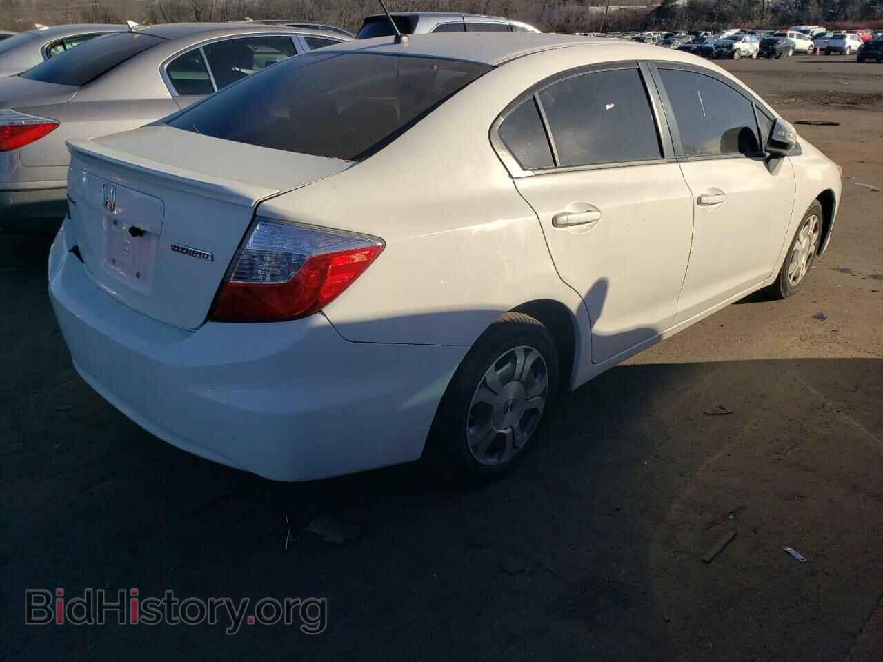 2012 HONDA CIVIC - VIN: JHMFB4F28CS009699 - Фото 3